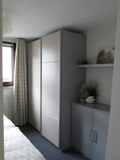 Doppelschlafzimmer Ferienwohnung 1 – Leisch-Kreutz Bruttig-Fankel